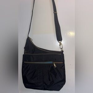 Travelon Anti-Theft Heavy Duty Nylon Black Color Women's Crossbody bag
